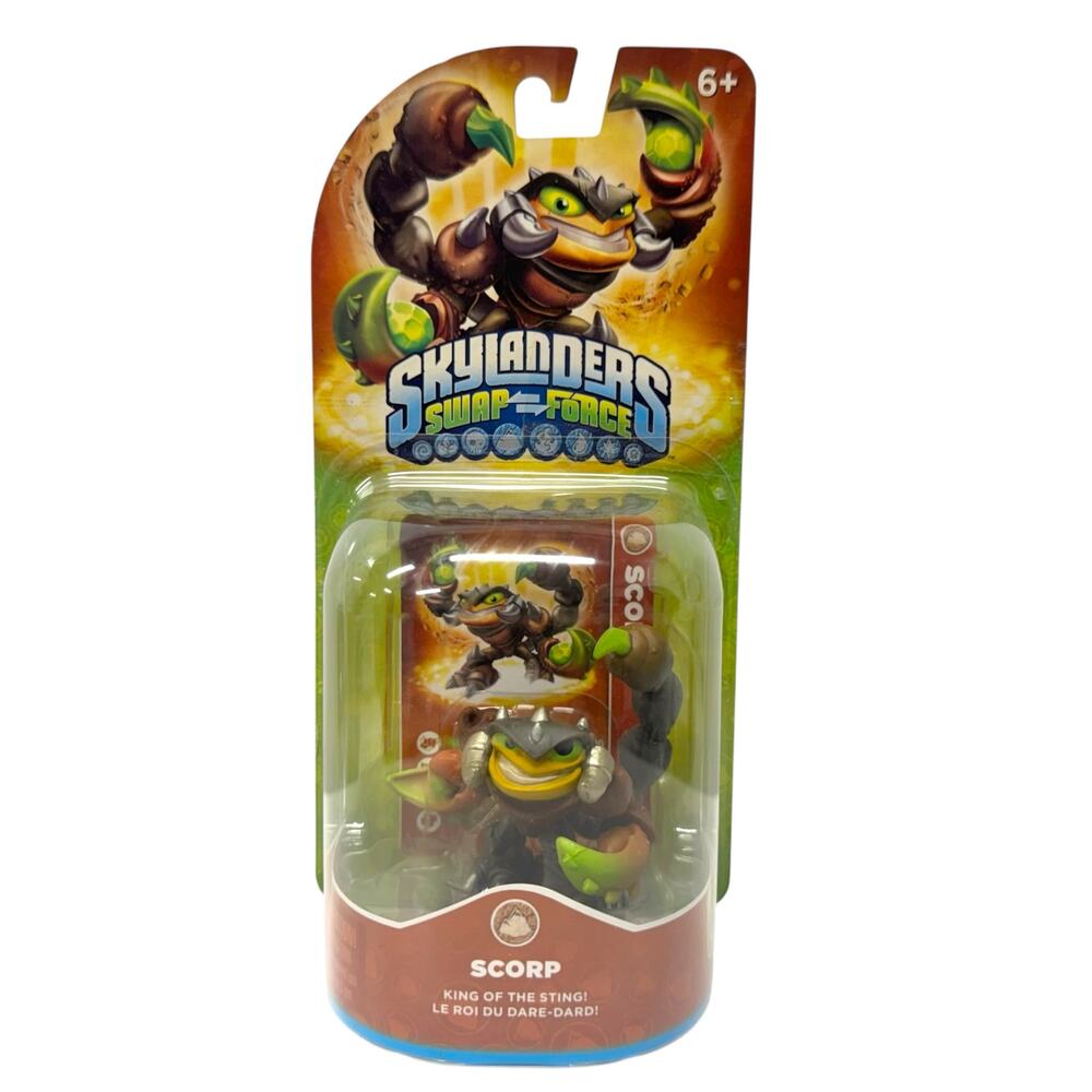 Skylanders Swap Force SCORP Figure Earth Element Activision 84806